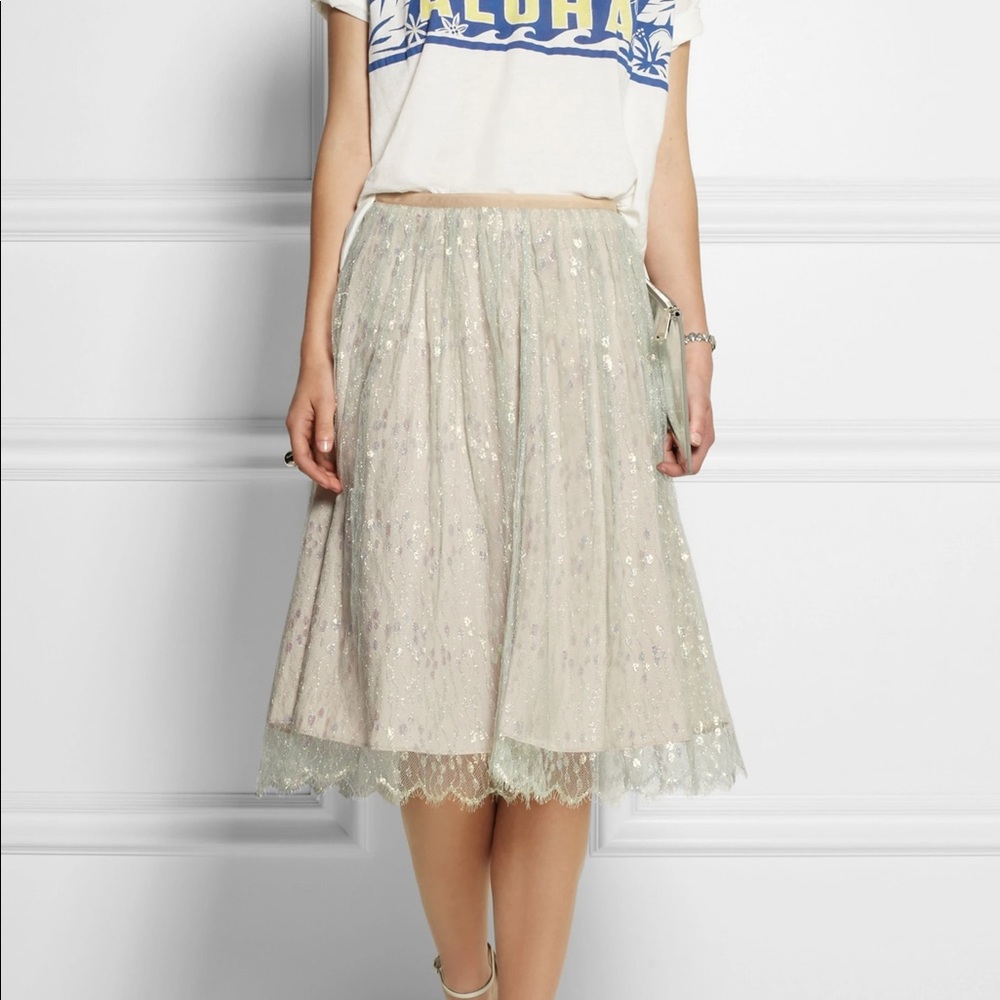 J.CREW
Collection tulle midi skirt
